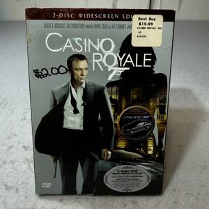 Casino Royale DVD 2-Disc Widescreen Edition Daniel Craig James Bond 007 2007